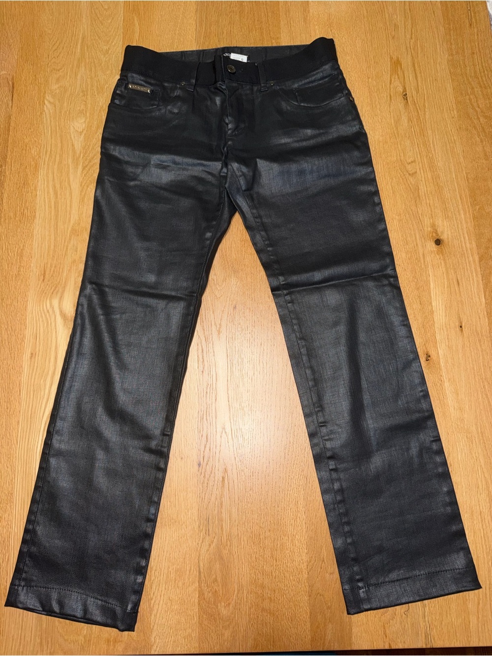 Dolce & Gabbana Men’s Black Straight Jeans